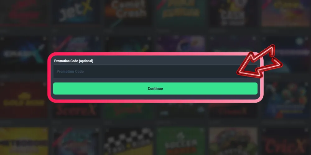 provide a valid promo code