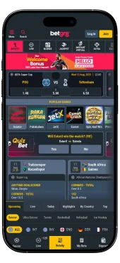 Betgr8 screenshot of betting section