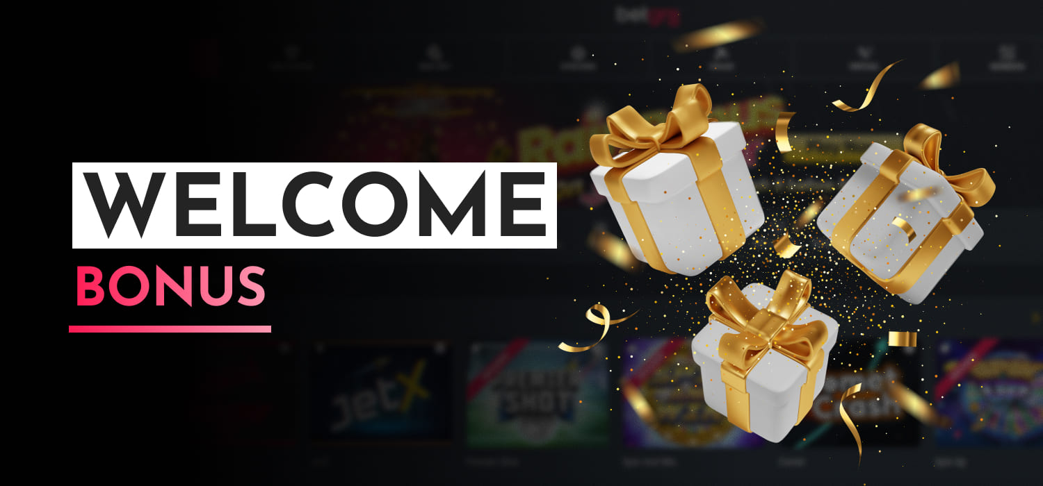 welcome bonus at Betgr8
